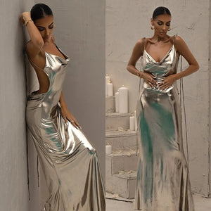 Sliver Lining Long Dress